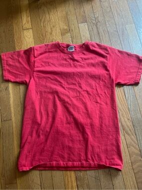 Vintage Pluma Tee Shirt Men’s Sz Medium Red Short Sleeve Heavyweight Cotton